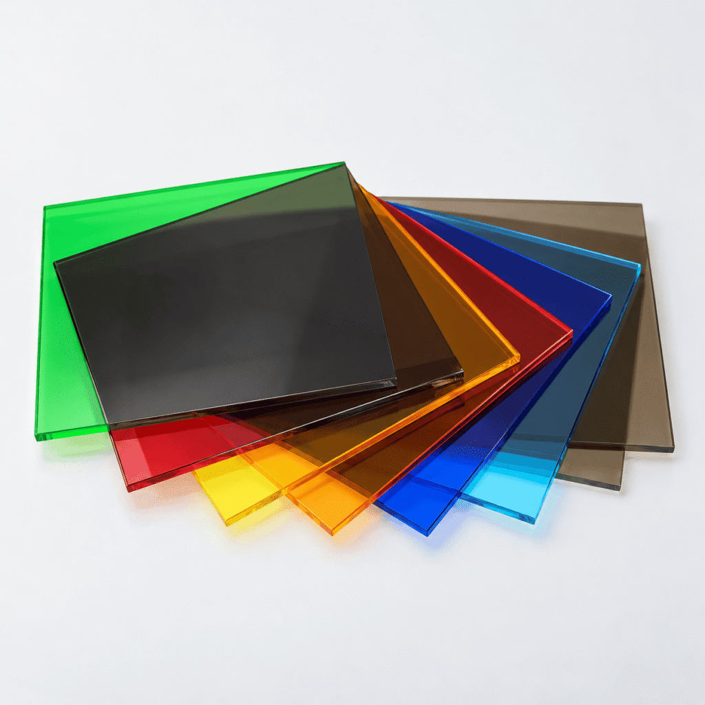 Έγχρωμα ακρυλικά φύλλα Plexiglass